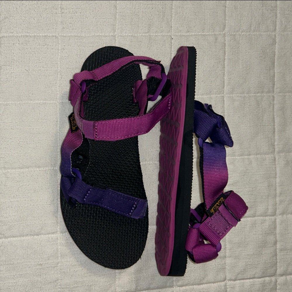 Teva Original Universal Women's ombré purple / pink size S 6